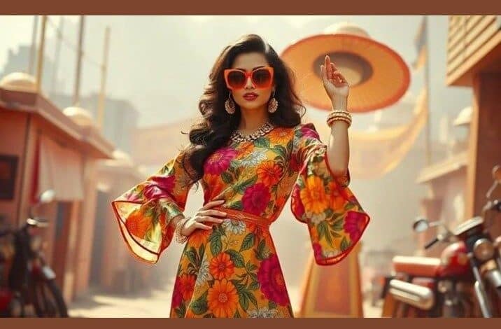 70’s Bollywood Retro Fashion